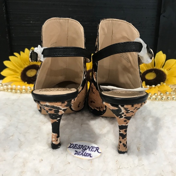 VINCE CAMUTO Keveen Cow Hair Snake Print Shoe 5M - Picture 5 of 10